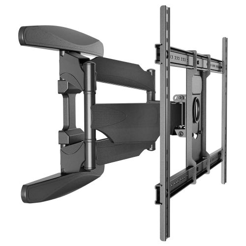  Mount Factory Heavy-Duty Full Motion TV Wall Mount - Articulating Swivel Bracket Fits Flat Screen Televisions from 42” to 70” (VESA 400 x 600 Compatible)  Tilt Swing Out Arm with 10 HDMI Cable