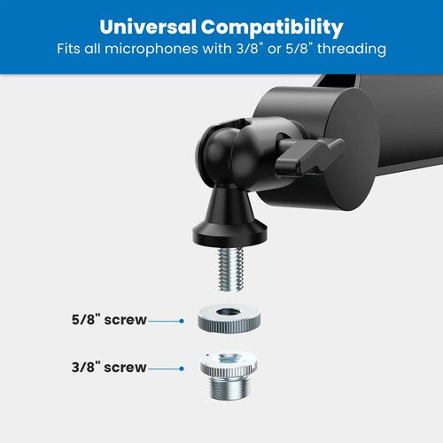  Mount-It! Full-Motion Microphone Boom Arm