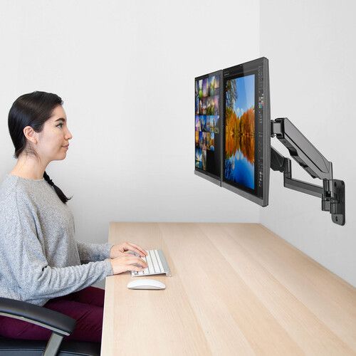  Mount-It! Dual Monitor Wall Mount for 17 to 27