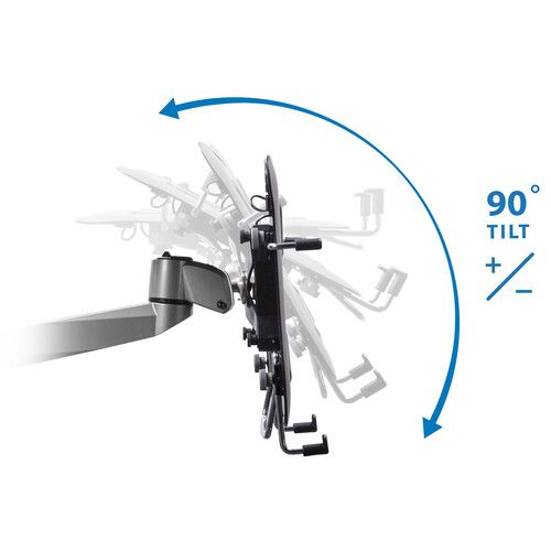  Mount-It! Dual Monitor & Laptop Mount with Cooling Fan