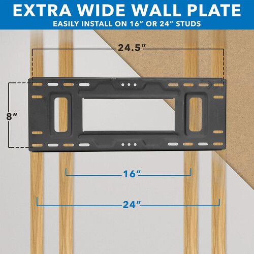  Mount-It! MI-397 Articulating TV Wall Mount with Extra Long Extension for 40 to 80