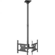 Mount-It! MI-20873 Dual-Screen Ceiling Mount for 32 to 49