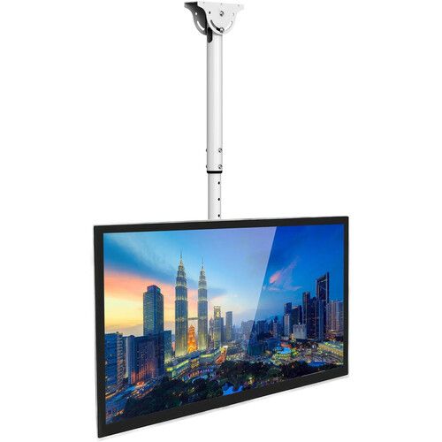  Mount-It! MI-509B_WHT Full Motion Ceiling TV Mount for 32 to 70