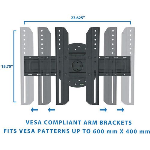  Mount-It! Rotating Wall Mount for Displays up to 70