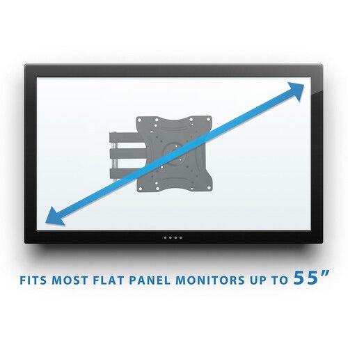  Mount-It! Full-Motion Wall Mount for 23 to 55