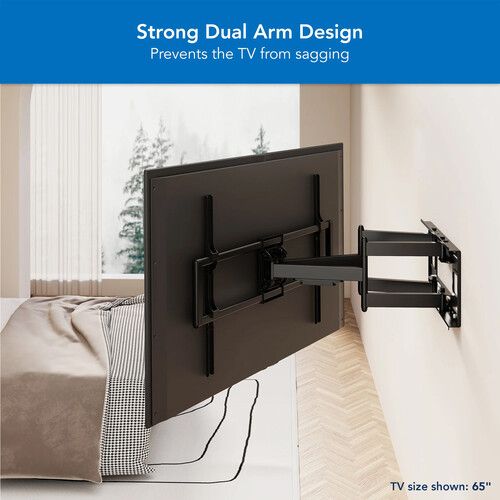  Mount-It! MI-14010 Heavy Duty XXL Full Motion TV Wall Mount for 60 to 120