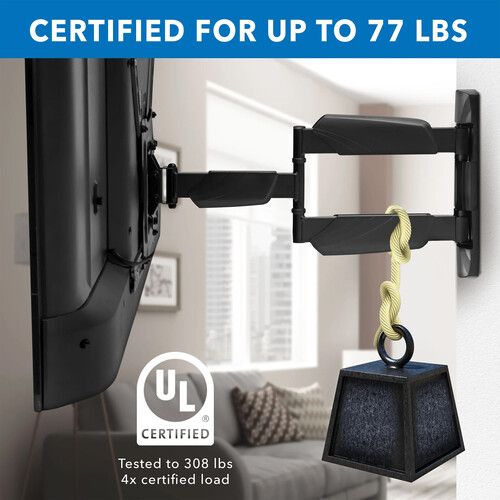  Mount-It! MI-14002 Full Motion TV Wall Mount for 32 to 55