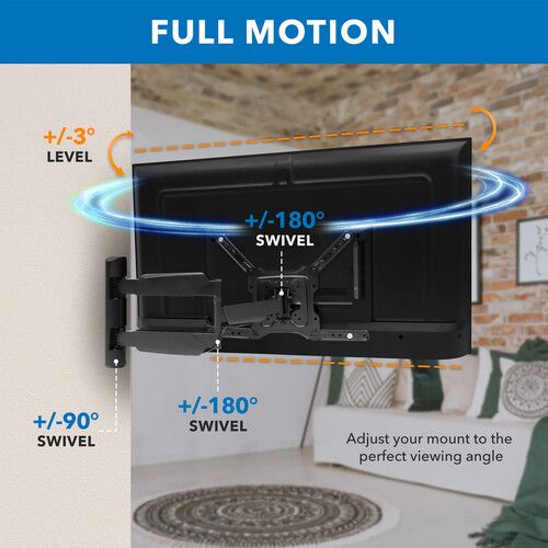  Mount-It! MI-14002 Full Motion TV Wall Mount for 32 to 55