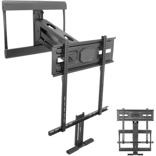  Mount-It! MI-395 Pull-Down Fireplace TV Mount with Spring Arm for 43 to 70