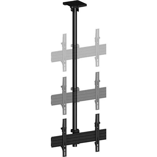  Mount-It! Single-Screen Ceiling Mount with Tilt Mounting Brackets