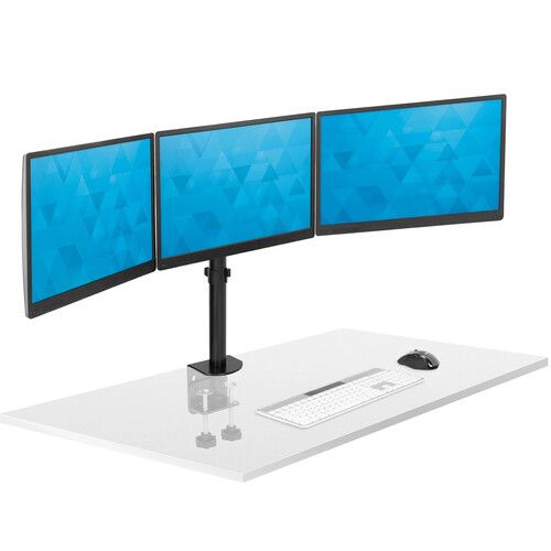  Mount-It! Full Motion Triple Monitor Desk Mount for 24 to 32