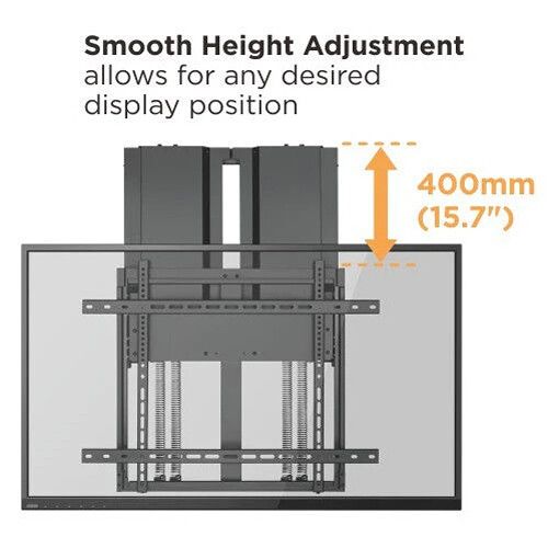  Mount-It! Height-Adjustable Wall Mount for 70