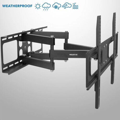  Mount-It! MI-396 Full-Motion Outdoor TV Wall Mount for 37 to 80