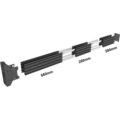  Mount-It! Single-Point Dual-Screen Horizontal Wall Mount for 32-65