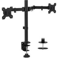 Mount-It! Full Motion Dual Monitor Desk Mount for 13-32