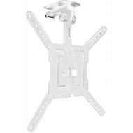 Mount-It! MI-4225WHT Flip-Down Ceiling TV Mount for 23 to 55