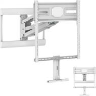 Mount-It! MI-395WHT Pull-Down Fireplace TV Mount with Spring Arm for 43 to 70