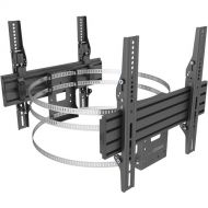 Mount-It! MI-20812 Dual-Screen Column Mount for 32 to 65