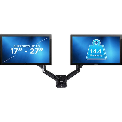  Mount-It! Dual Arm Monitor Wall Mount for 13 to 27