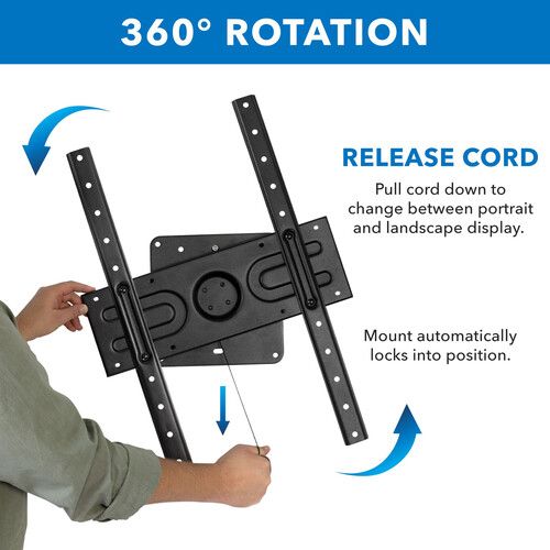  Mount-It! Rotating Wall Mount for 37 to 80