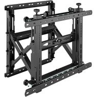 Mount-It! Push-In/Pop-Out Video Wall Mount with X-, Y-, Z- Axis Micro-Adjustability