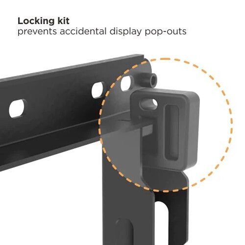  Mount-It! Push-In/Pop-Out Video Wall Mount with X-, Y-, Z- Axis Micro-Adjustability