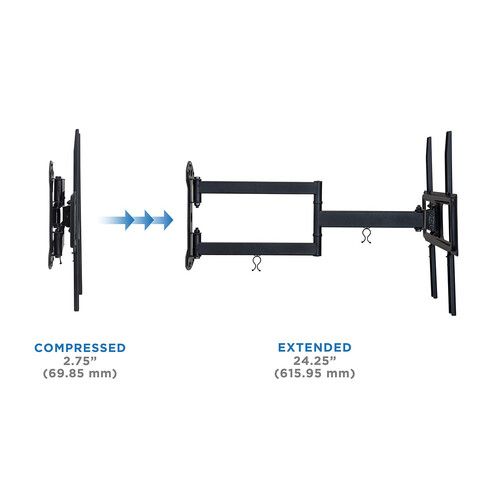  Mount-It! Full-Motion Wall Mount for 32 to 55