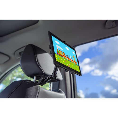 Mount-It! MI-7310 Car Back Seat Headrest Tablet Mount Fits Apple iPad, Samsung Galaxy Tab, Microsoft Surface, Other Tablets with 7 to 11 Inch Screen Sizes, 3.3 Lbs Rated, Lockable