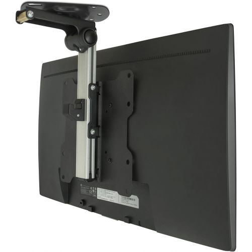  [아마존 핫딜] [아마존핫딜]Mount-It! MI-4222 TV Ceiling Mount Kitchen Under Cabinet TV Bracket Folding, Retractable, 90 Degree Tilt, Fold Down, Swivel for 17 to 37 inch LCD, TV, LED, Monitor, Flat Screens up