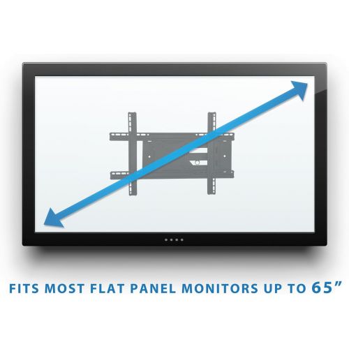  [아마존핫딜][아마존 핫딜] Mount-It! Full Motion Articulating TV Wall Mount Bracket for 32-70” Plasma, LED, LCD Flat Screens up to 100 Pounds and 600x400 VESA, Tilt, Swivel, Extend, Compress