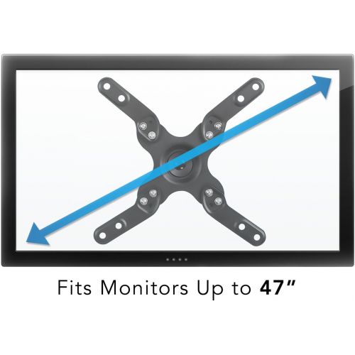  [아마존베스트]Mount-It! TV Wall Mount Monitor Bracket with Full Motion Articulating Tilt Arm, 15 Extension Arm Fits 17 19 20 22 23 24 26 27 28 29 30 32 35 37 39 42 47 LCD LED Displays up to VESA