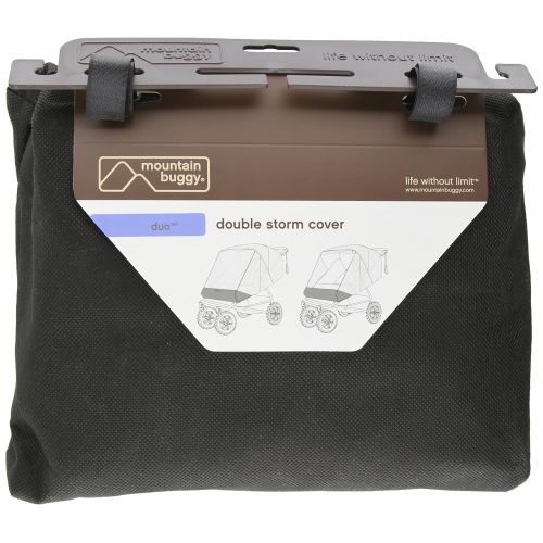  Mountain Buggy Duo Storm Cover, Clear (Discontinued by Manufacturer)