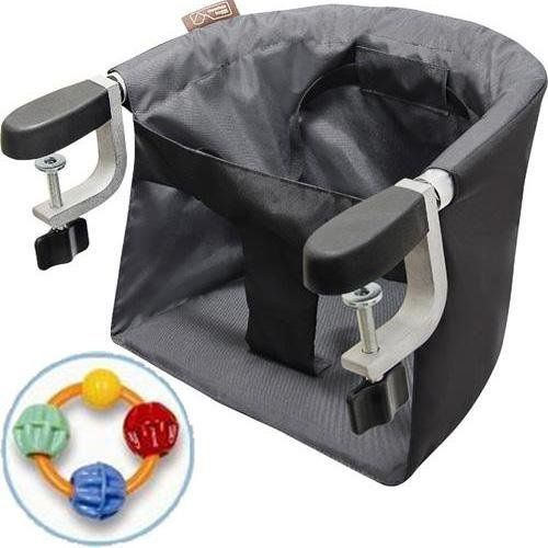  Mountain Buggy Pod Clip-on High Chair with Click Clack Balls Teether - Flint