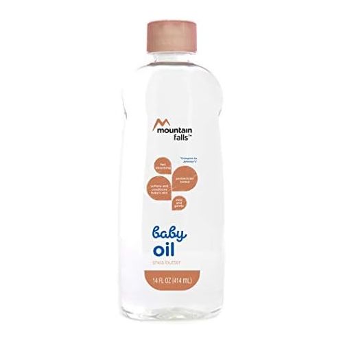  Mountain Falls Baby Oil, Shea Butter, 14 Fluid Ounce