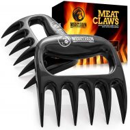 Mountain Grillers Bear Claws Meat Shredder for BBQ - Perfectly Shredded Meat, These Are The Meat Claws You Need - Best Pulled Pork Shredder Claw x 2 For Barbecue, Smoker, Grill (Black)