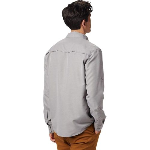  Mountain Hardwear Men's Canyon Long Sleeve Shirt for Camping, Hiking, and Everyday Wear | Moisture-Wicking and Breathable