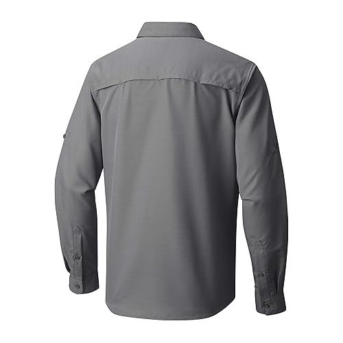  Mountain Hardwear Men's Canyon Long Sleeve Shirt for Camping, Hiking, and Everyday Wear | Moisture-Wicking and Breathable