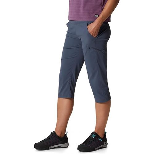  Mountain Hardwear Women's Dynama/2 Capri Pant for Climbing, Camping, and Everyday Wear | Odor-Resistant and Sun Protection