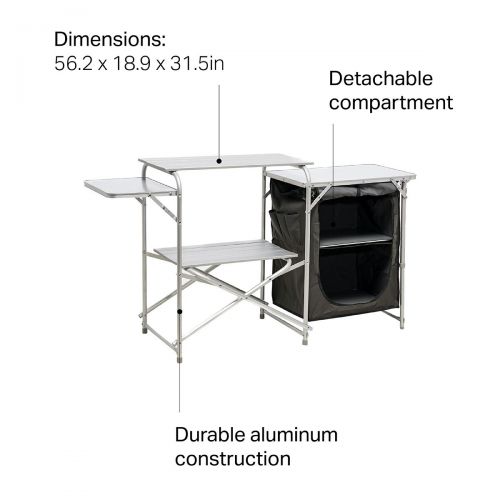  Mountain Summit Gear Deluxe Roll Top Kitchen Table