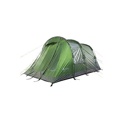  Mountain Warehouse Buxton 4 Man Tent - Water Resistant Family Tent