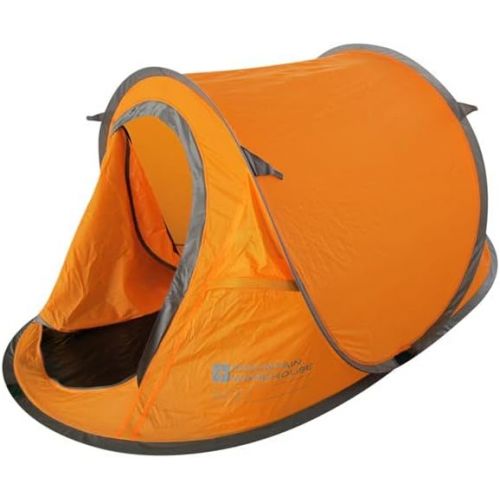  Mountain Warehouse Pop-Up Tent - 2 Man Festival Summer Camping Tent