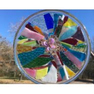 MountainMosaicsmore Butterfly stained glass window art sun catcher