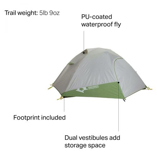  Mountainsmith Morrison Evo 2 Tent: 2-Person 3-Season