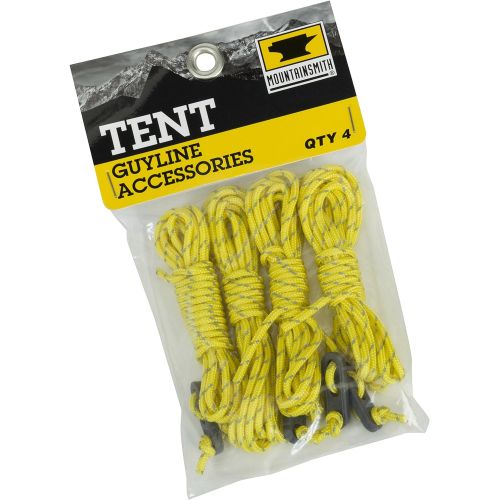  Mountainsmith Replacement Guy Lines Tent (4 Set), Yellow