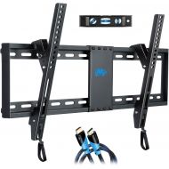 [아마존 핫딜]  [아마존핫딜]Mounting Dream Tilt TV Wall Mount Bracket for Most 37-70 Inches TVs, TV Mount with VESA up to 600x400mm, Fits 16, 18, 24 Studs and Loading Capacity 132 lbs, Low Profile and Space S