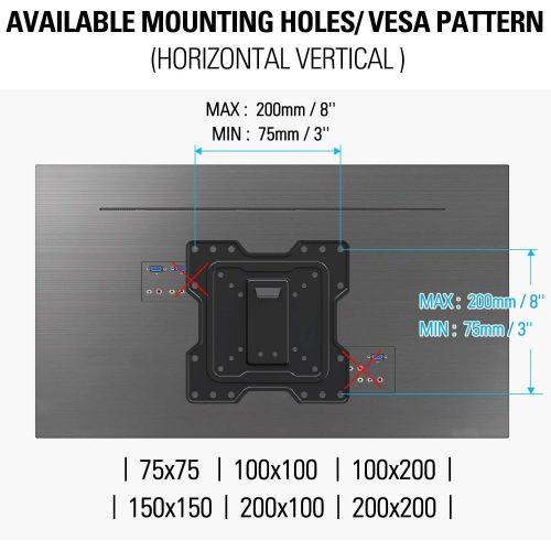  [아마존 핫딜]  [아마존핫딜]Mounting Dream Full Motion TV Wall Mount TV Bracket Articulating Arms with 18.8” Extension Perfect Center Design, Fits 17-32 Inches LED, LCD TV, TV Mount Max VESA 200 X 200mm, 60LB