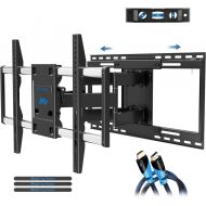 [아마존 핫딜] [아마존핫딜]Mounting Dream TV Mount Full Motion with Sliding Design for TV Centering, Articulating TV Wall Mounts TV Bracket for 42-70 Inch TVs - Easy to Install on 16, 18 or 24 Studs - 19 Ext