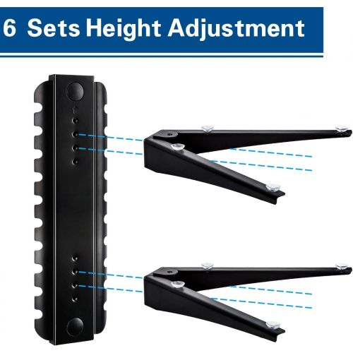  [아마존핫딜][아마존 핫딜] Mounting Dream Full Motion TV Wall Mount of 26-55 inch TV and DVD Floating Shelf with Two Tiers DVD Shelves, TV Mount Fits up to 60 LBS with Max VESA of 400 x 400mm, 19.4 Extension