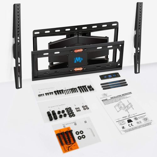  [아마존베스트]Mounting Dream TV Wall Mounts TV Bracket for Most 32-55 Inch Flat Screen TV/ Mount Bracket, Full Motion TV Wall Mount with Swivel Articulating Dual Arms, Max VESA 400x400mm, 99 LBS