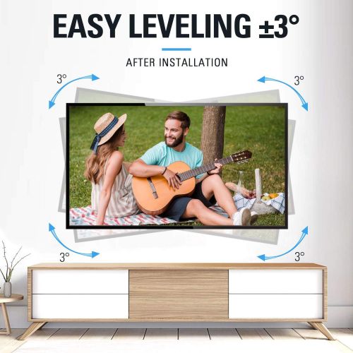  [아마존베스트]Mounting Dream TV Wall Mounts TV Bracket for Most 32-55 Inch Flat Screen TV/ Mount Bracket, Full Motion TV Wall Mount with Swivel Articulating Dual Arms, Max VESA 400x400mm, 99 LBS